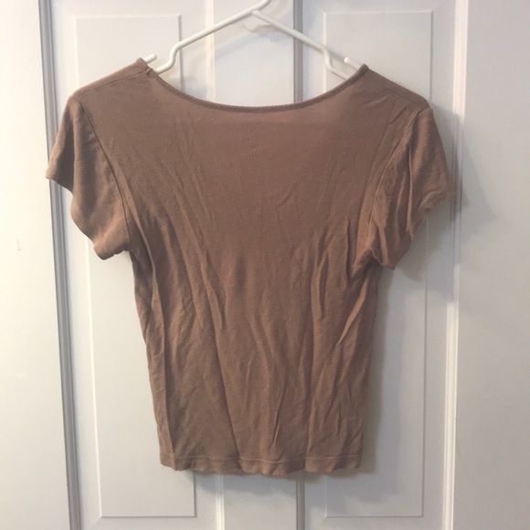Me to We ribbed short sleeve top - Picture 2 of 4